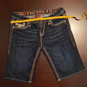 Rock Revival Bermuda Jean shorts